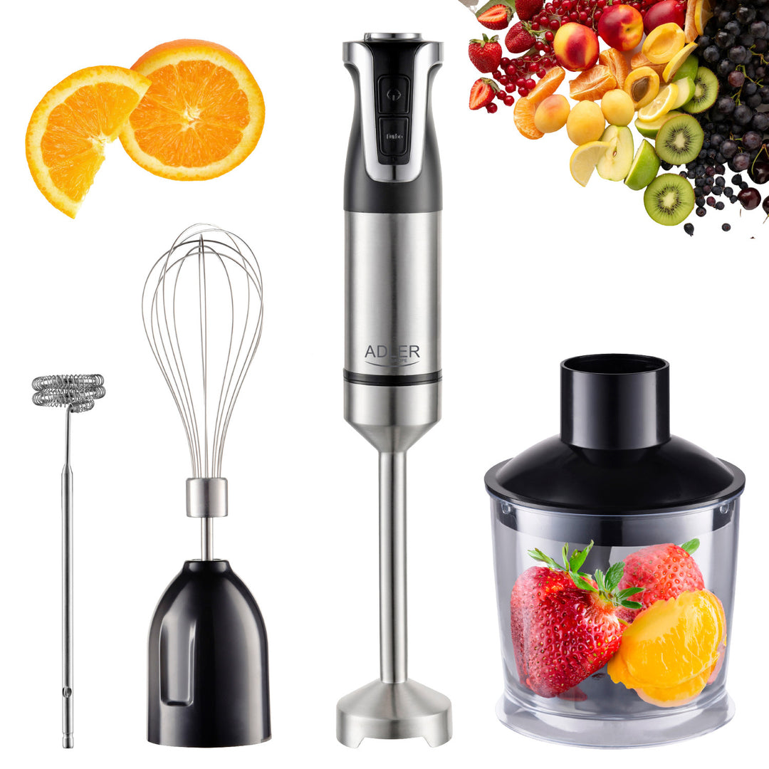 Blender de mână Adler, 20 de viteze, 1800W, funcție Turbo, AD 4627