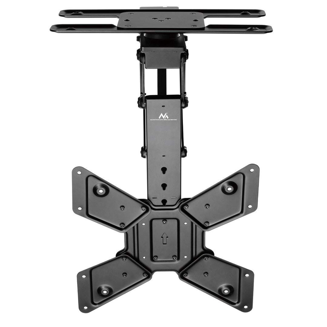 Maclean suport electric de tavan pentru TV, suport TUYA, max VESA 600x400, 90 grade, pivotant, 23"-65", 30kg, MC-491