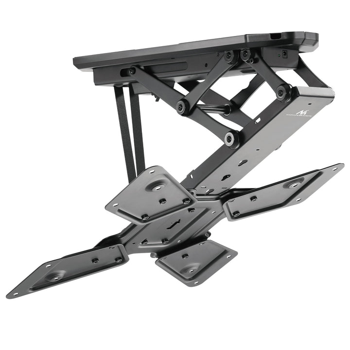 Maclean suport electric de tavan pentru TV, suport TUYA, VESA max 600x400, telecomandă, 23"-55", 30kg, MC-492