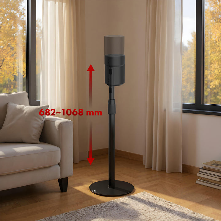 Maclean Suport de podea pentru boxe Sonos, Sonos Era 100 & 300, MC-496
