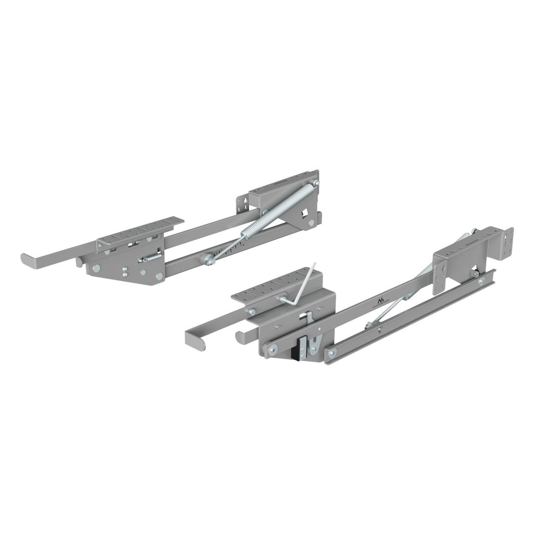 Suport extensie bucătărie până la 20 kg cu arcuri, raft extensibil încorporat pentru bucătărie 5-20kg. 820x168x106mm MC-497