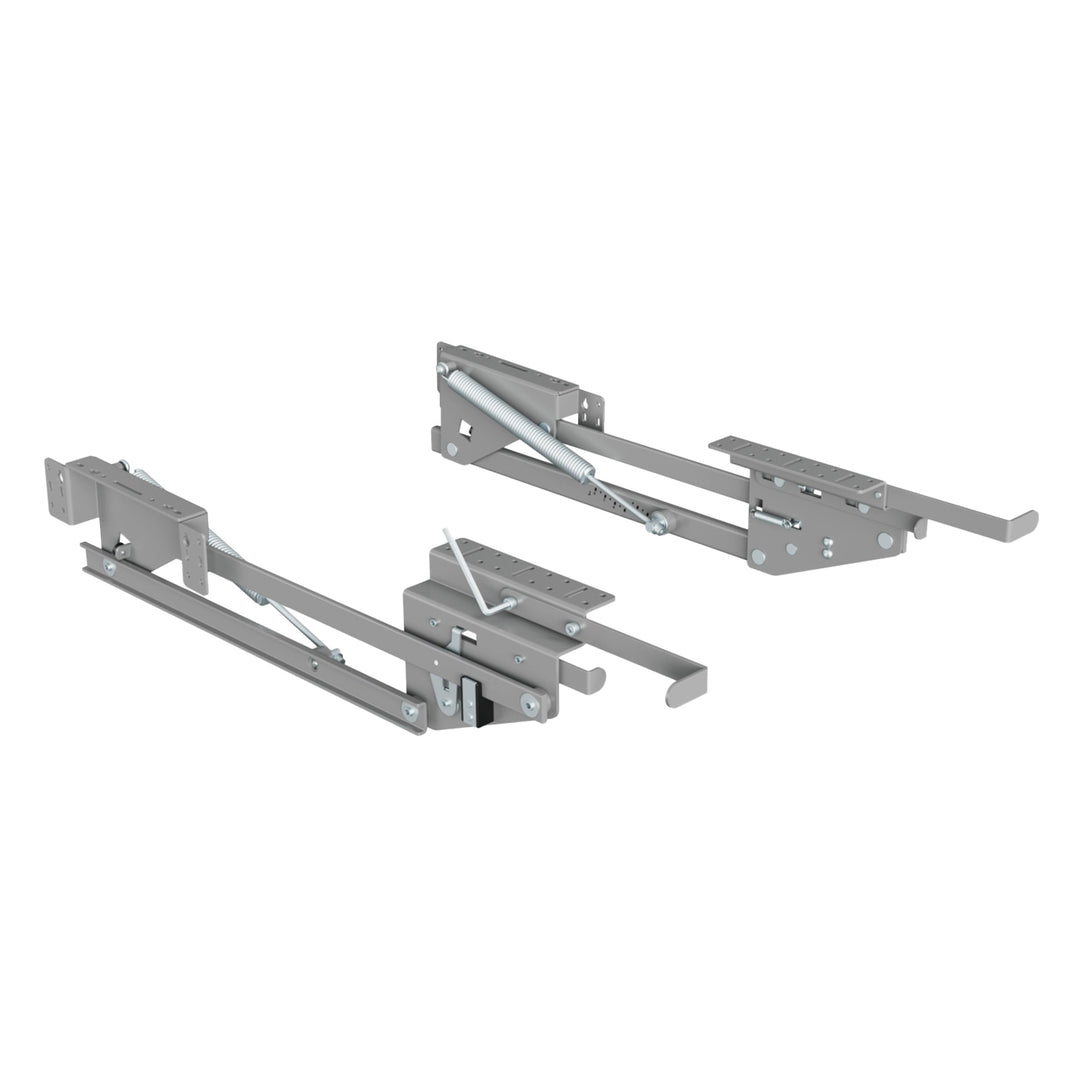 Suport extensie bucătărie până la 20 kg cu arcuri, raft extensibil încorporat pentru bucătărie 5-20kg. 820x168x106mm MC-497