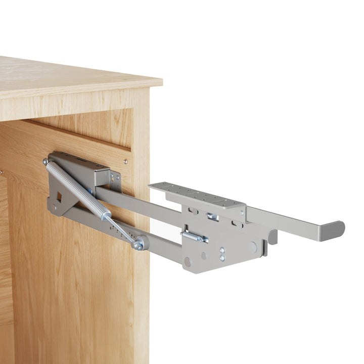 Suport extensie bucătărie până la 20 kg cu arcuri, raft extensibil încorporat pentru bucătărie 5-20kg. 820x168x106mm MC-497