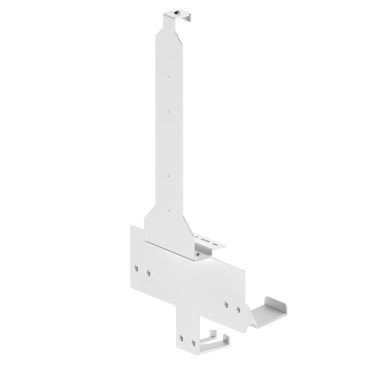 Suport de perete alb pentru consola Playstation 5 cu suport pentru pad, 10kg max, NanoRS RS181