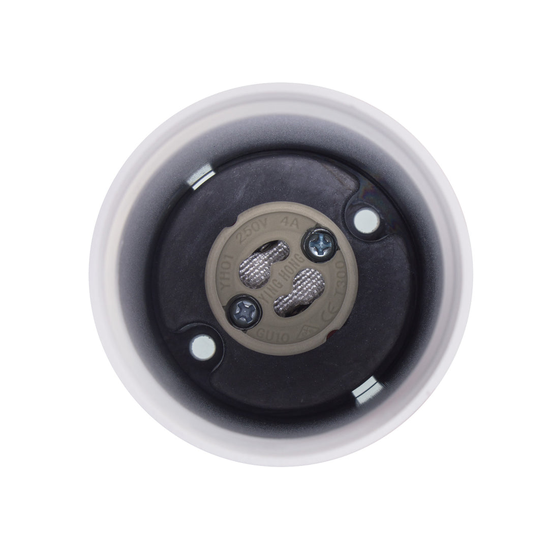 Maclean corp de iluminat de suprafață/tub, spot, rotund, aluminiu, GU10, 55x105mm, alb, MCE361 W