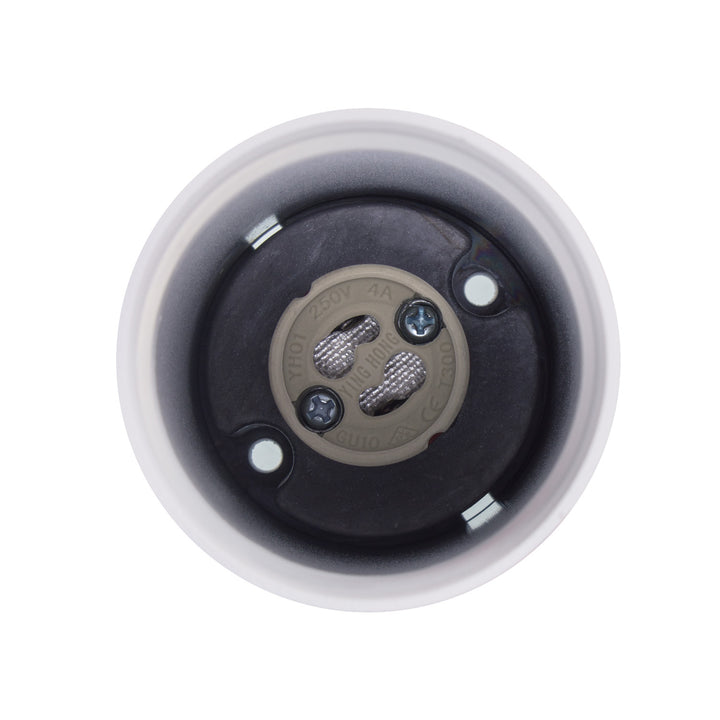 Maclean corp de iluminat de suprafață/tub, spot, rotund, aluminiu, GU10, 55x105mm, alb, MCE361 W