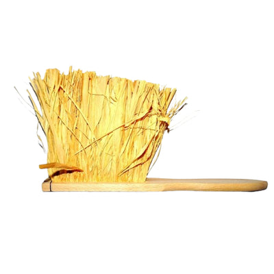 Starmann perie de pâine, cu părul îndesat, fibră de rafie naturală, făcută manual, 111/22