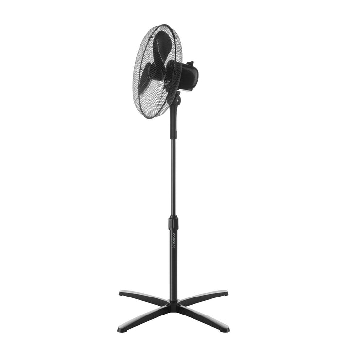 Ventilator Concept, de podea, 40 W, 3 viteze, negru, VS505050