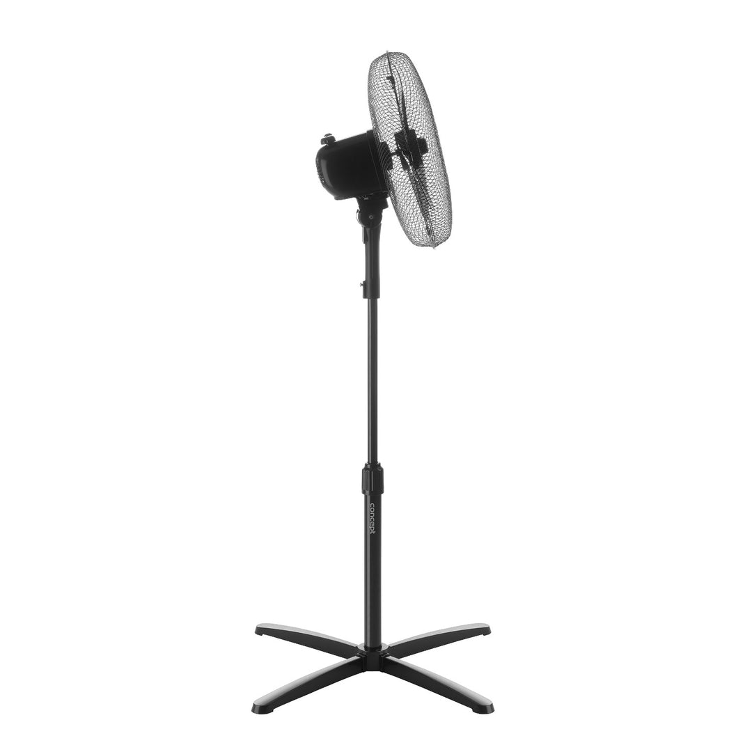 Ventilator Concept, de podea, 40 W, 3 viteze, negru, VS505050
