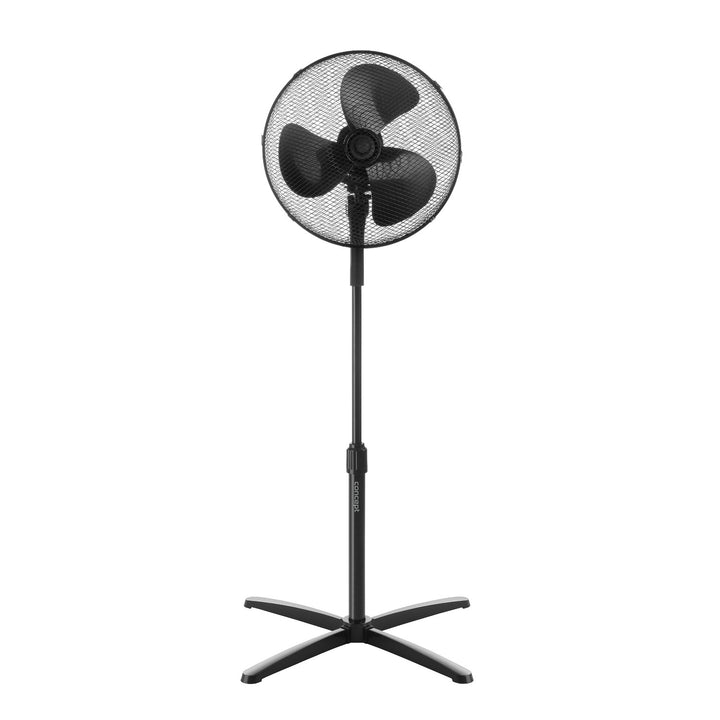 Ventilator Concept, de podea, 40 W, 3 viteze, negru, VS505050