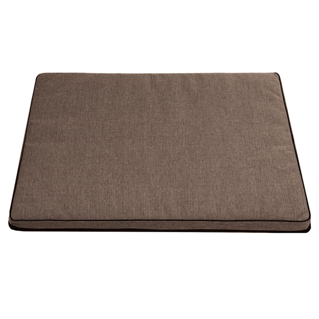 Saltea pentru caini Mestizo Leon Standard, 65 x 50 x 5 cm, maro-negru