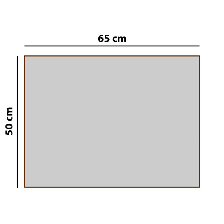 Saltea pentru caini Mestizo, 65x50 cm, moro, Vigo Standard MV-5-CFR-B-S