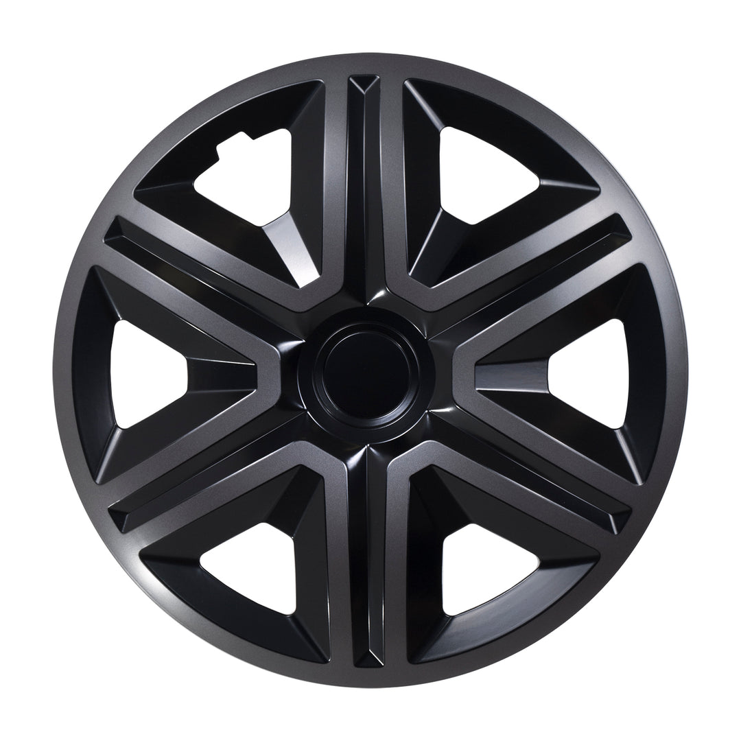 NRM Action 15" capac de butuc universal Doublecolor negru grafit 1 buc
