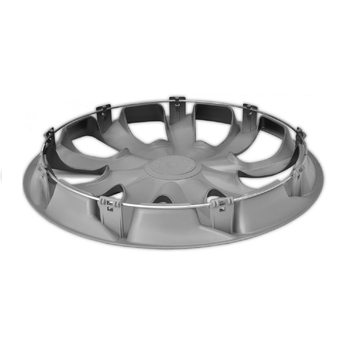 Capac de butuc universal 16" NRM Draco silver press-on 1 buc
