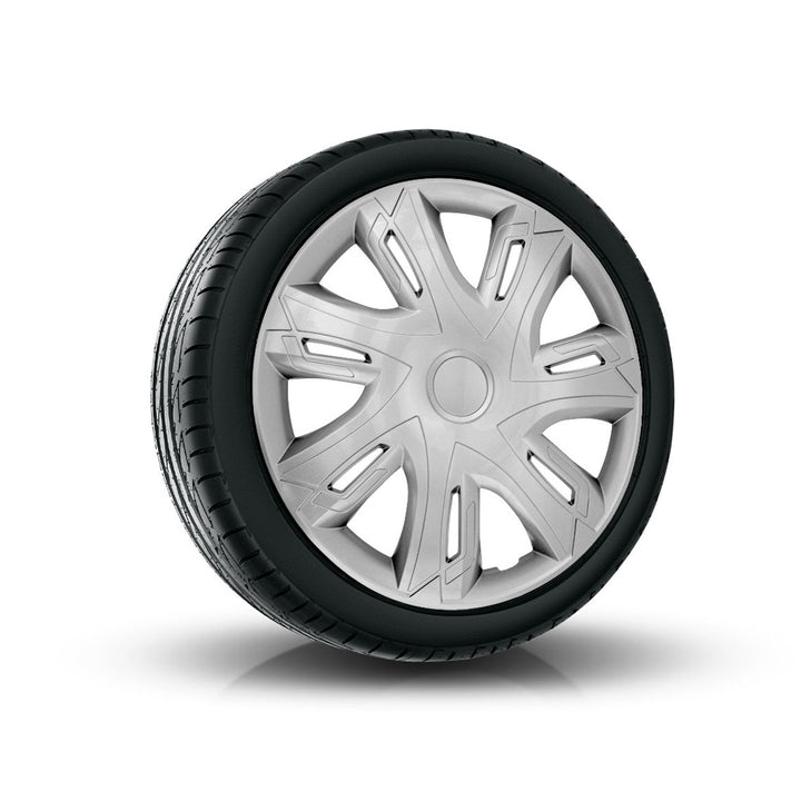 Capac de butuc universal 16" NRM N-Power argintiu 1 buc