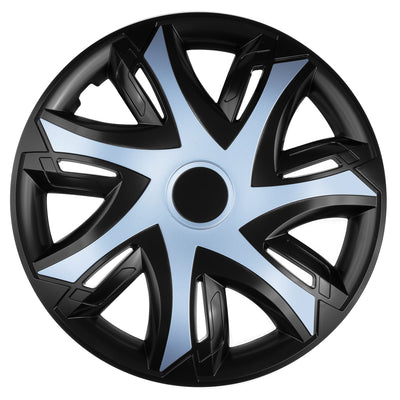 Capac de butuc universal 16" NRM N-Power bicolor negru/negru 1 buc