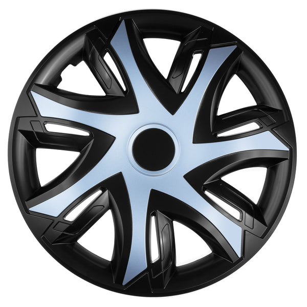 Capac de butuc universal 16" NRM N-Power bicolor negru/negru 1 buc