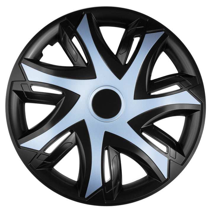 Capac de butuc universal 16" NRM N-Power bicolor negru/negru 1 buc