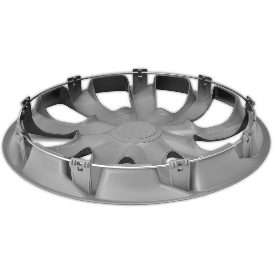 Capac de butuc universal 15" NRM Quad silver press-on 1 buc