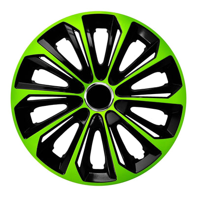 Capac jante Extra Strong 15'', 1 buc, universal, negru-verde