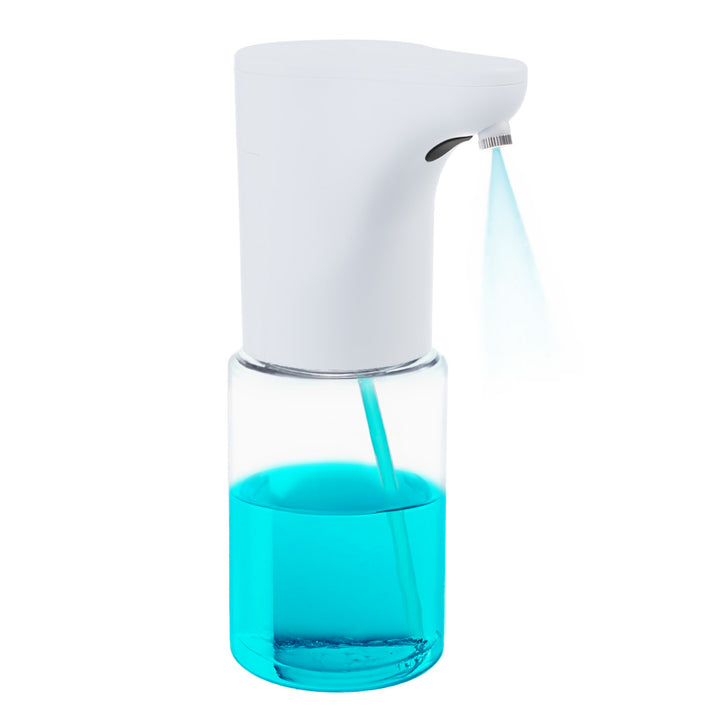 Promedix dispenser automat, recipient dispenser pentru săpunuri lichide, lichide dezinfectante, 300ml, 4xAA, alb, PR-540 W