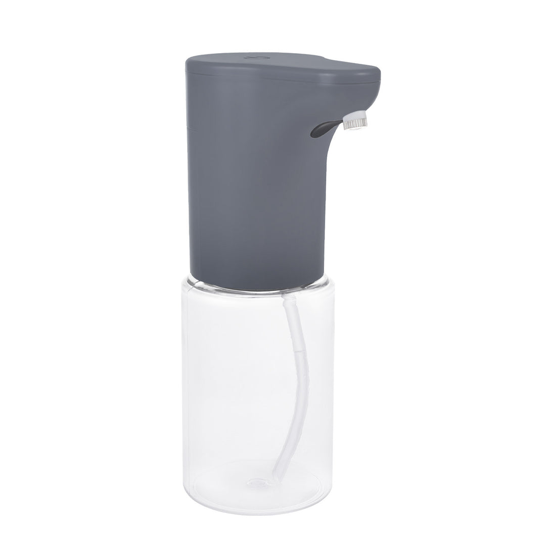 Promedix dispenser automat, recipient dispenser pentru săpunuri lichide, lichide dezinfectante, 300ml, 4xAA, gri, PR-540 GR