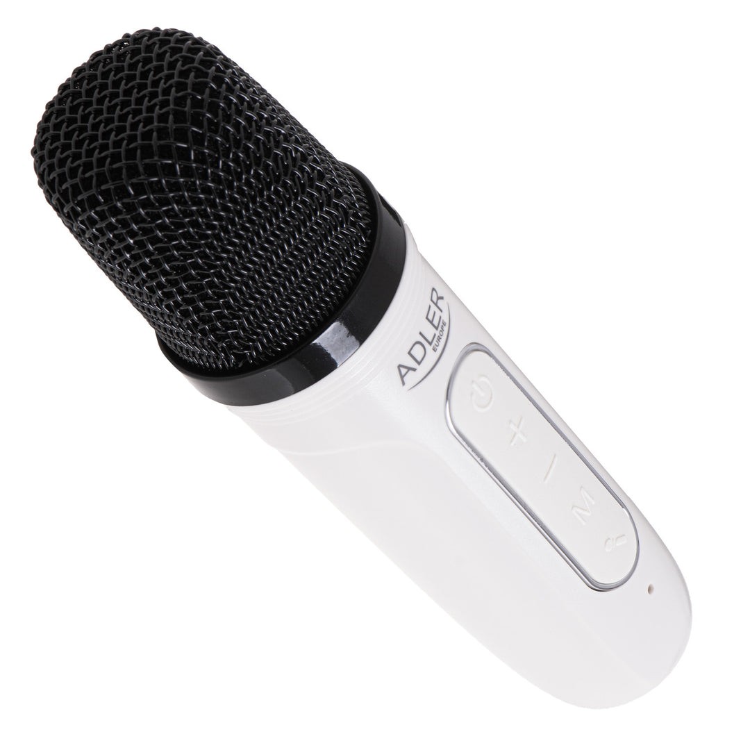 Difuzor fără fir Adler, cu microfon, pentru karaoke, Bluetooth, AD 1199 W