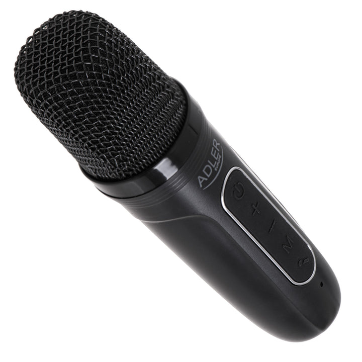 Difuzor fără fir Adler, cu microfon, pentru karaoke, Bluetooth, AD 1199 B