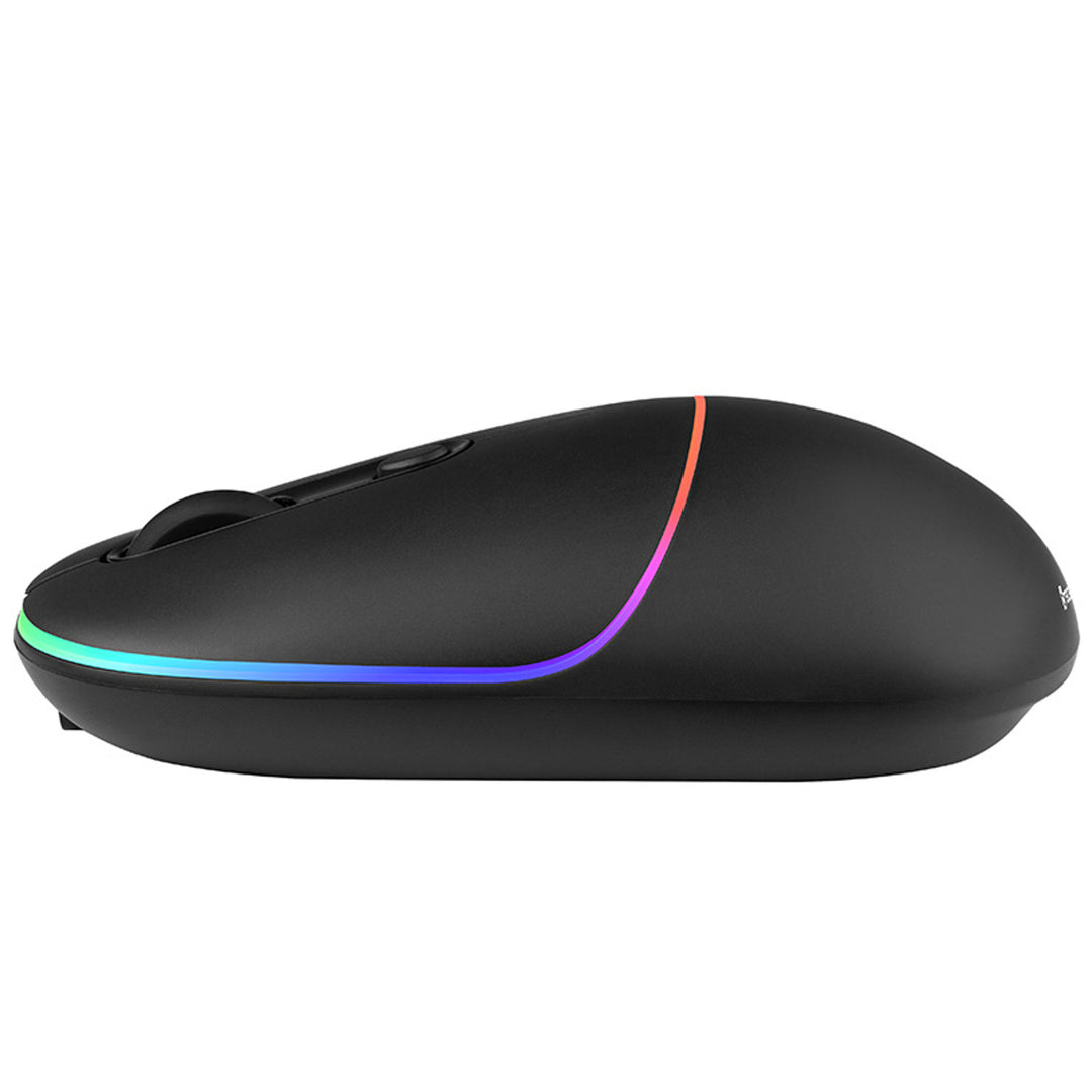 Mouse wireless Tracer, cu baterie reîncărcabilă 650 mAh, RGB backlight, Ratero