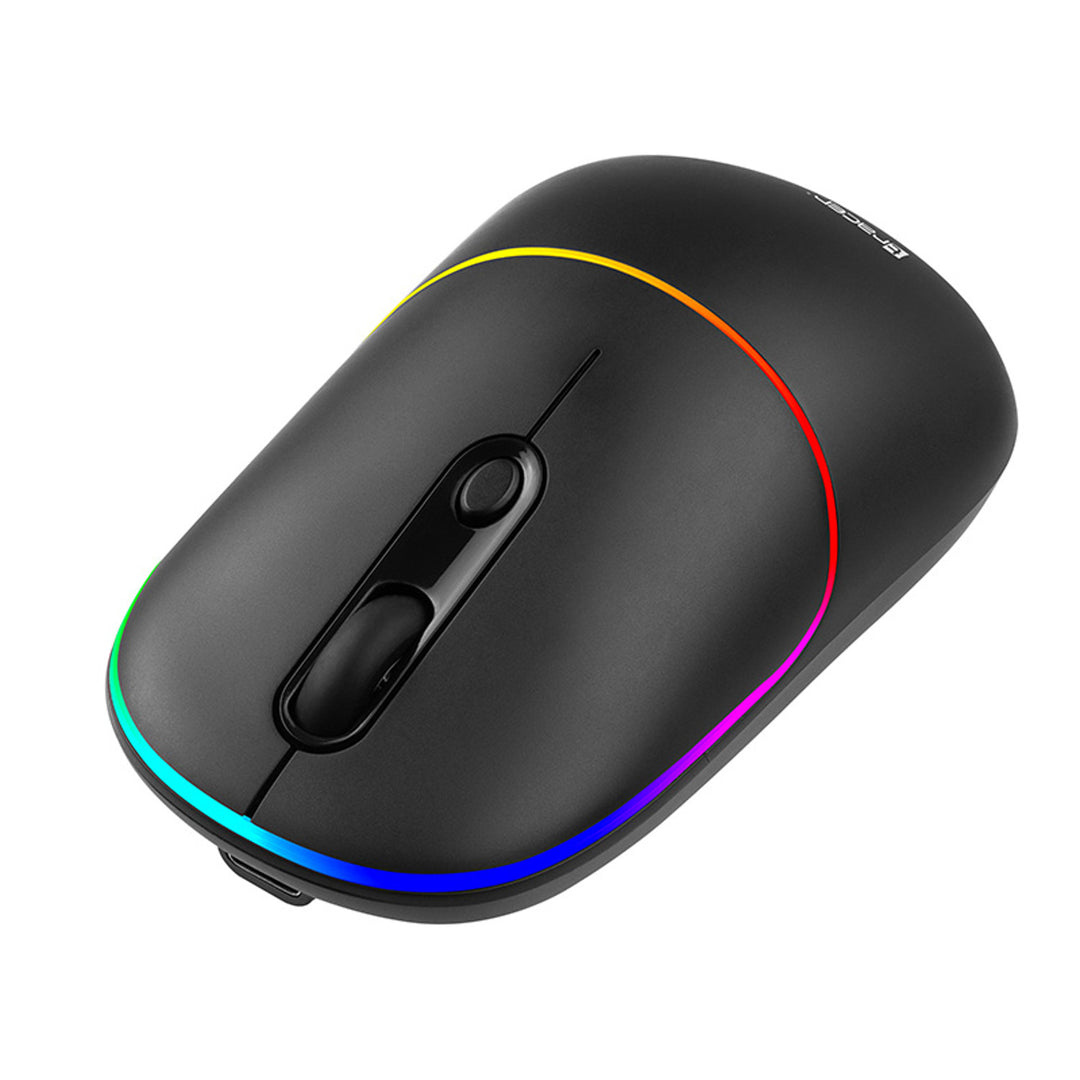 Mouse wireless Tracer, cu baterie reîncărcabilă 650 mAh, RGB backlight, Ratero