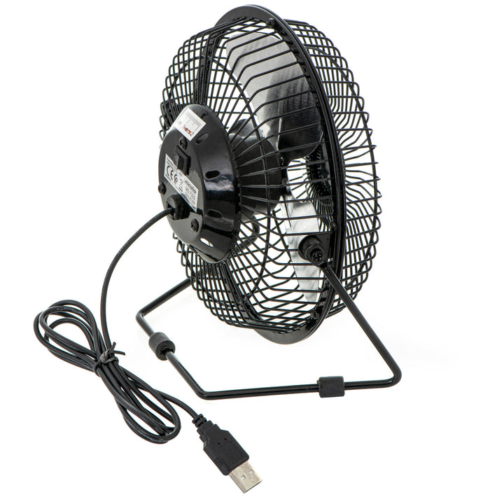 Ventilator de birou Mesko, diametru 15 cm, alimentare USB, oscilație verticală, MS 7322