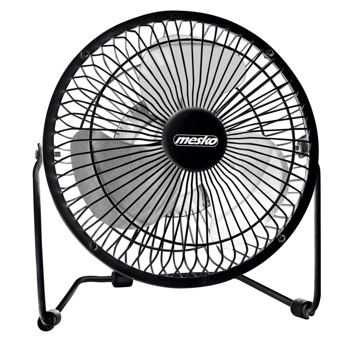 Ventilator de birou Mesko, diametru 15 cm, alimentare USB, oscilație verticală, MS 7322