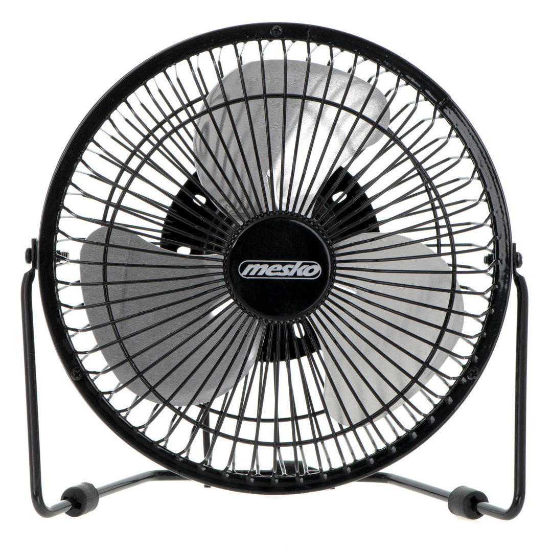 Ventilator de birou Mesko, diametru 15 cm, alimentare USB, oscilație verticală, MS 7322