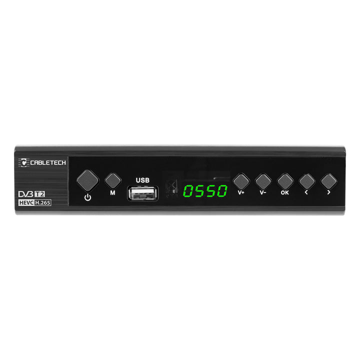 Decodor DVB-T2 H.265 HEVC KrugerMatz KM0550D cu EPG, PVR și Timeshift