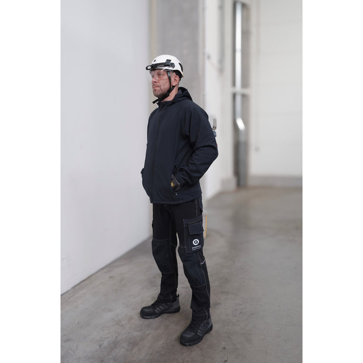 Pantaloni cu talie Avacore, stretch, cordura, negru și albastru marin, mărimea 64, Avaflex