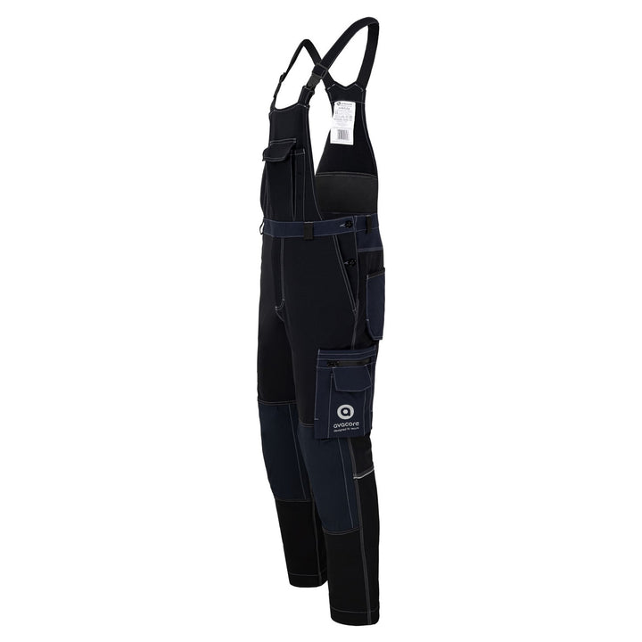 Salopetă Avacore, stretch, cordura, negru și albastru marin, mărimea 48, Avaflex