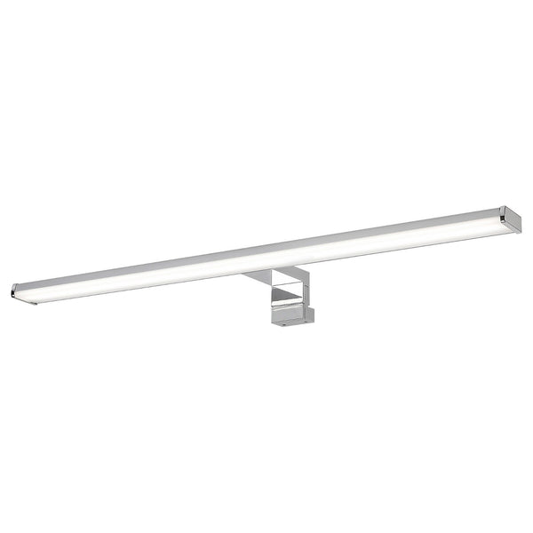 Aplica de perete pentru baie Rabalux Levon, 8W LED, IP44, design cromat
