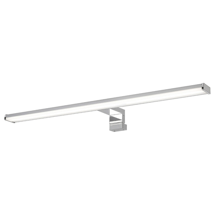 Lampă de baie Rabalux, 12W LED, IP44, design cromat, Levon