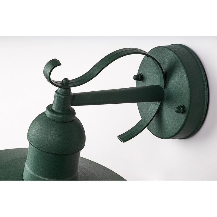 Rabalux lampă de perete, exterior, IP44, E27, max 60W, verde, Oslo