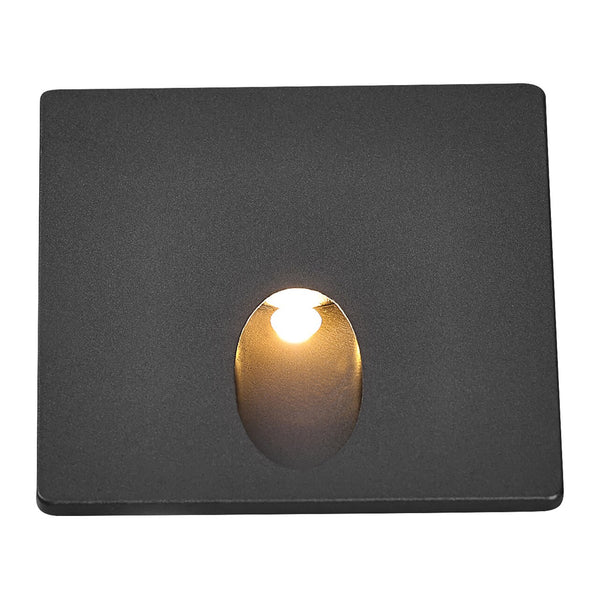Spot pentru scara Rabalux Boven, LED 3W, IP54, negru