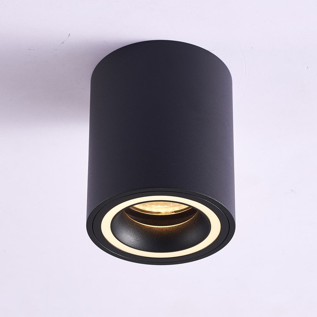 Rabalux plafonieră, soclu GU10, max 25W, negru, Kobald