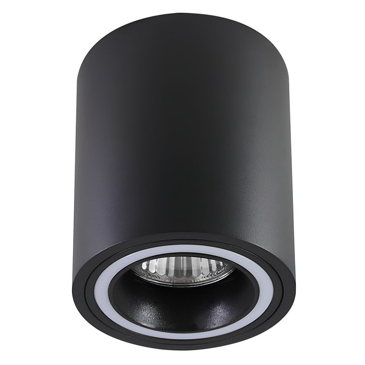 Rabalux plafonieră, soclu GU10, max 25W, negru, Kobald
