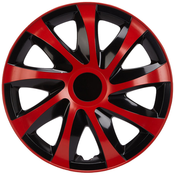 Capac jante NRM Draco 15'' universal roșu / negru 1 buc