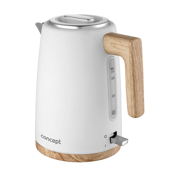Fierbator electric Concept, 2200W, 1.7l, RK3315, alb
