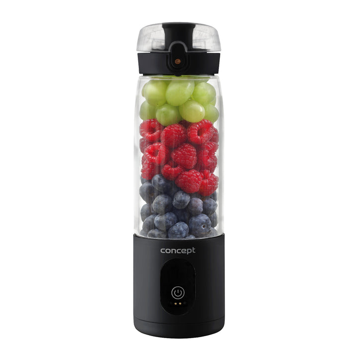 Blender FitMaker pentru smoothie,0.6L, baterie reîncărcabilă Li-Ion, negru