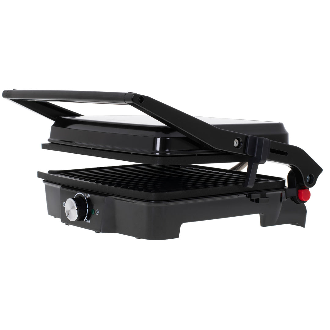 Grătar electric Camry, suprafață mare 28x23cm, control al temperaturii, putere maximă 2500W, CR 3053