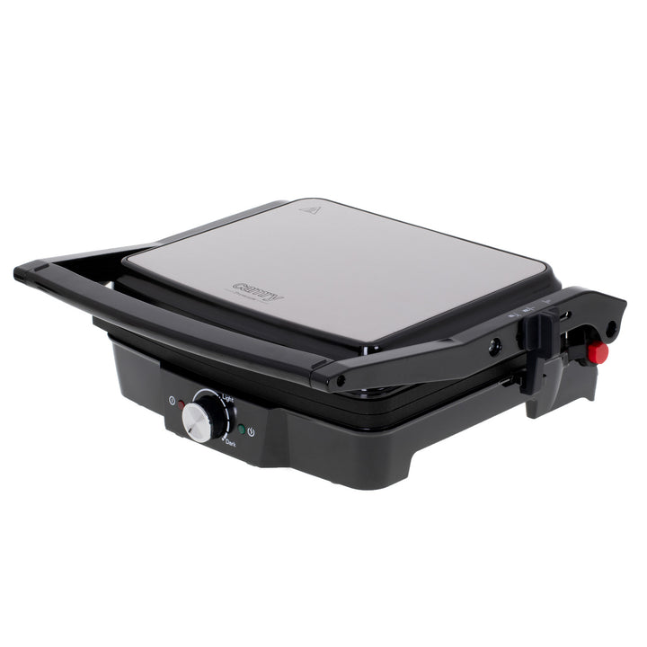 Grătar electric Camry, suprafață mare 28x23cm, control al temperaturii, putere maximă 2500W, CR 3053