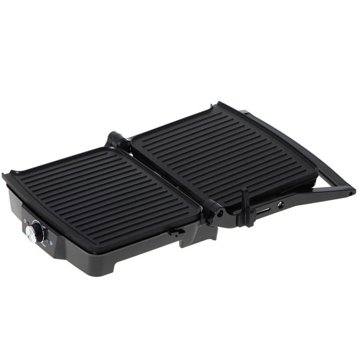 Grătar electric Camry, suprafață mare 28x23cm, control al temperaturii, putere maximă 2500W, CR 3053