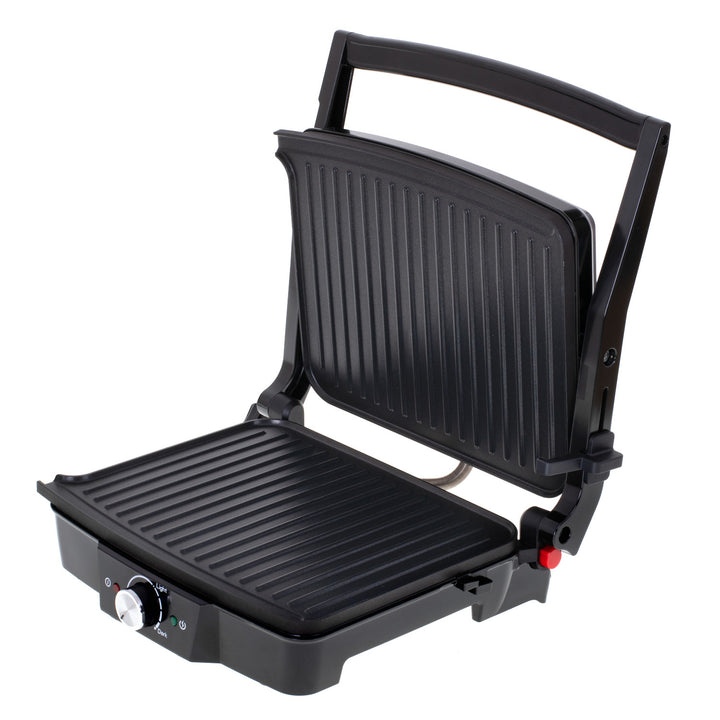 Grătar electric Camry, suprafață mare 28x23cm, control al temperaturii, putere maximă 2500W, CR 3053
