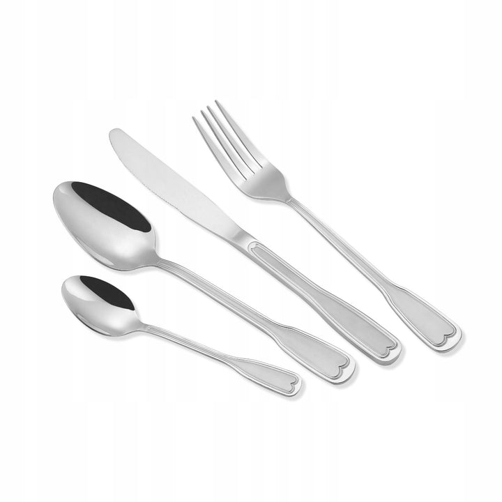 Set tacâmuri Maestro MR-1519-24 de 24 de piese, din oțel inoxidabil